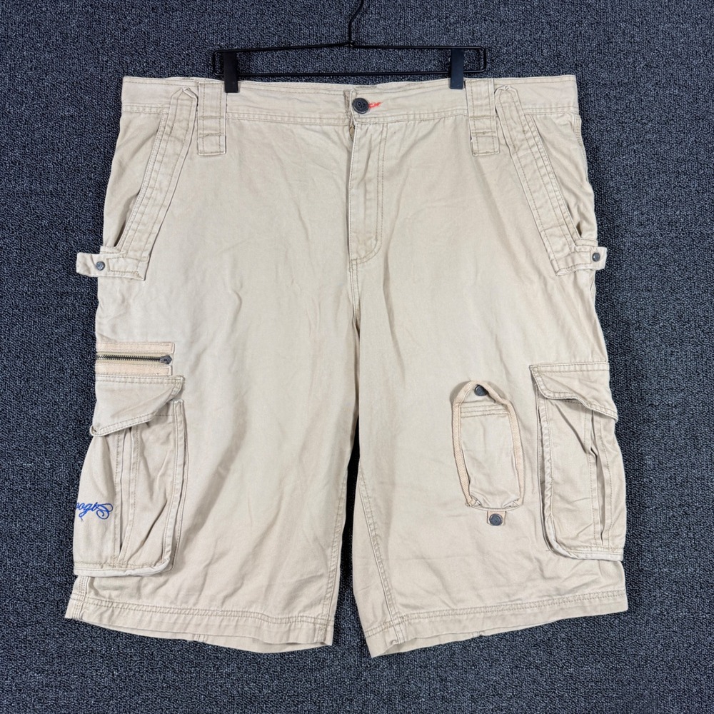 Vintage Coogi Cargo Shorts Men's 42 Embroidered Streetwear Y2K Baggy Paratrooper